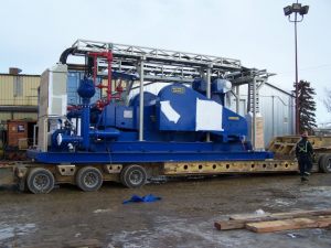 Mud Pump in route to port of loading